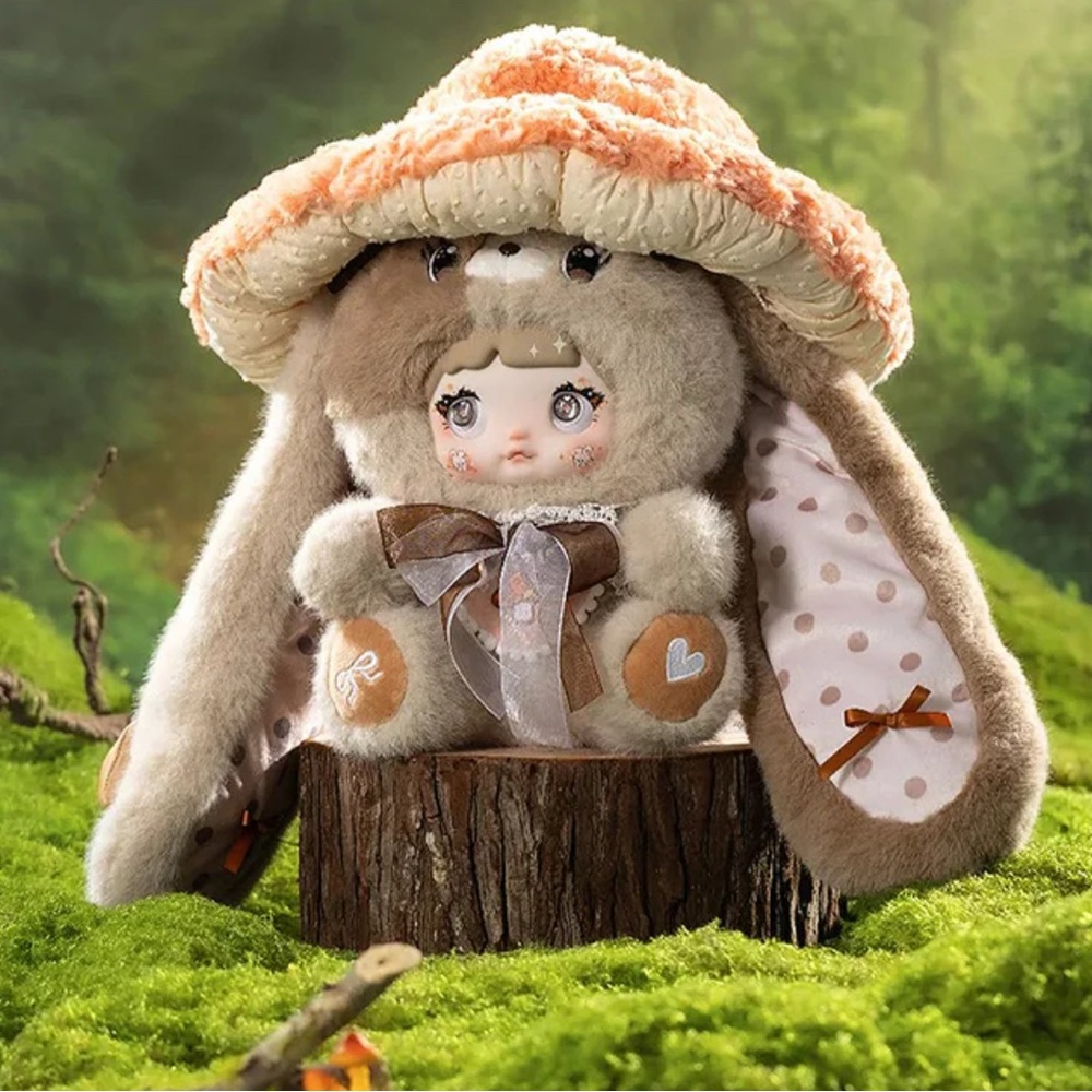 Nommi Mushroom Hat 400% Series Plush - Twinkle - Confirmed w/ box - RARE (large)